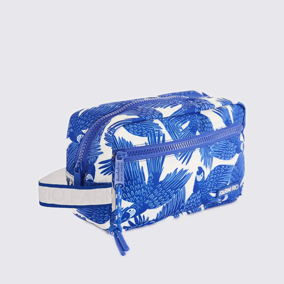 Necessaire Farm Amô Voo das Araras Azul