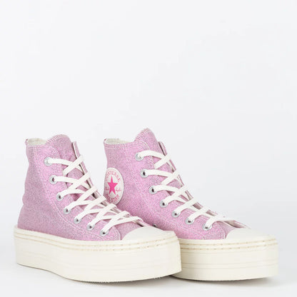 Tênis Converse Chuck Taylor All Star Modern Lift Hi Sparkle Party