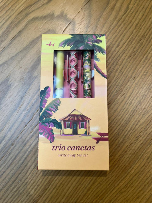Trio Canetas Farm Anota Ai Memórias de Verão