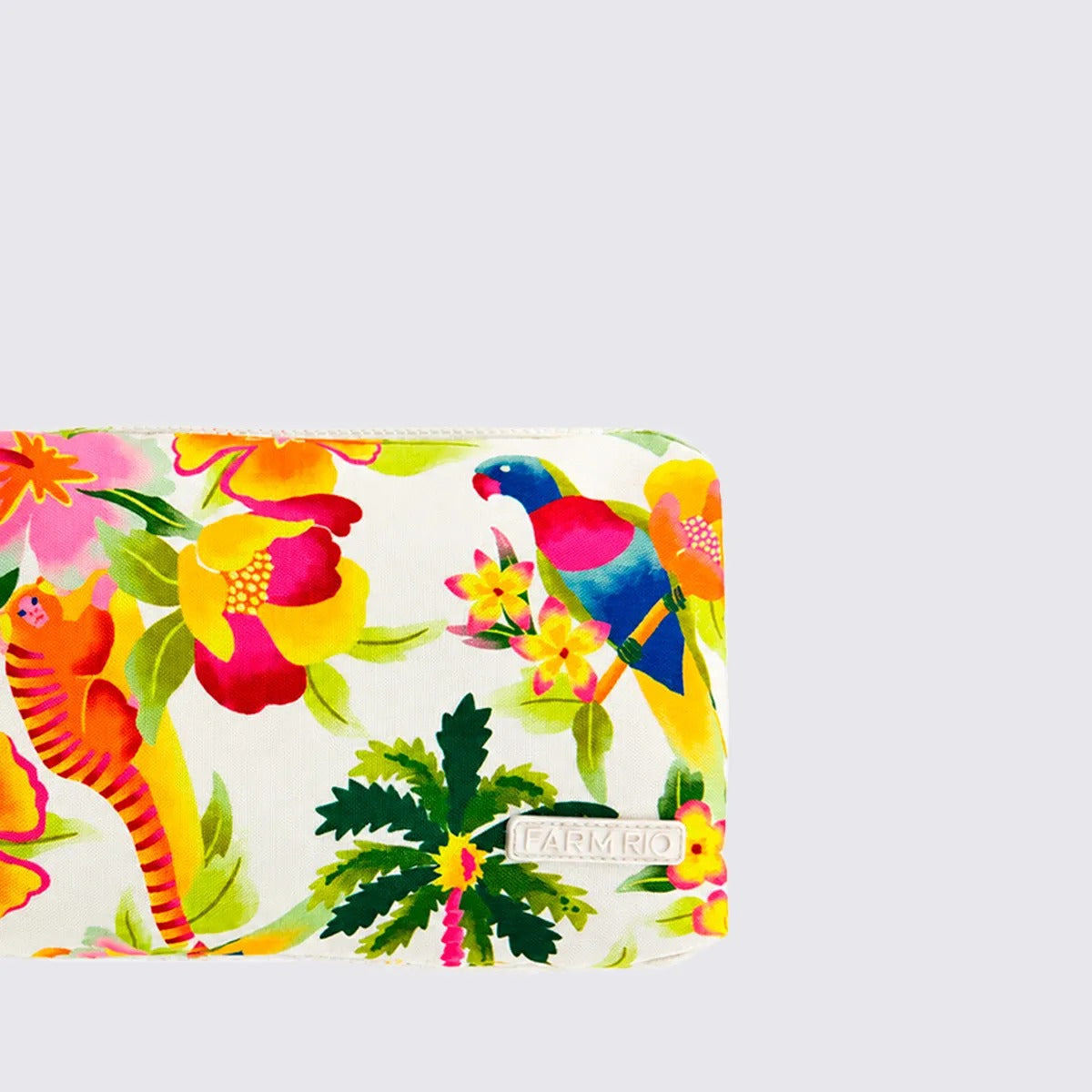 Maxi Necessaire Farm Oras Bolas Floral Havaiano