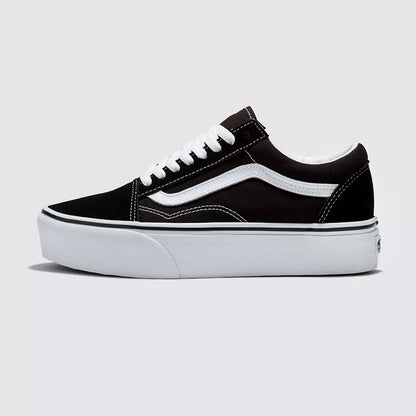 Tênis Vans Old Skool Plataforma Black White