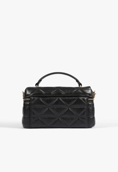 Bolsa Schutz Satchel Vanity Média Couro Preta