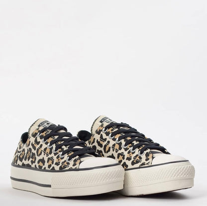 Tênis Converse Chuck Taylor All Star Animal Print Platform Lift — foto 2