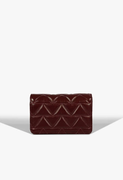 Bolsa Schutz Tiracolo Pequena Believe Couro Vinho