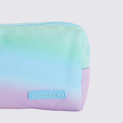 Necessaire Farm Ora Bolas P Marau Degrade Azul — foto 2