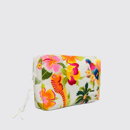 Maxi Necessaire Farm Oras Bolas Floral Havaiano