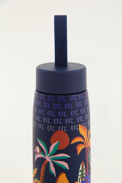 Garrafa Farm Que Sede Mundo ETC Azul 500ml — foto 2