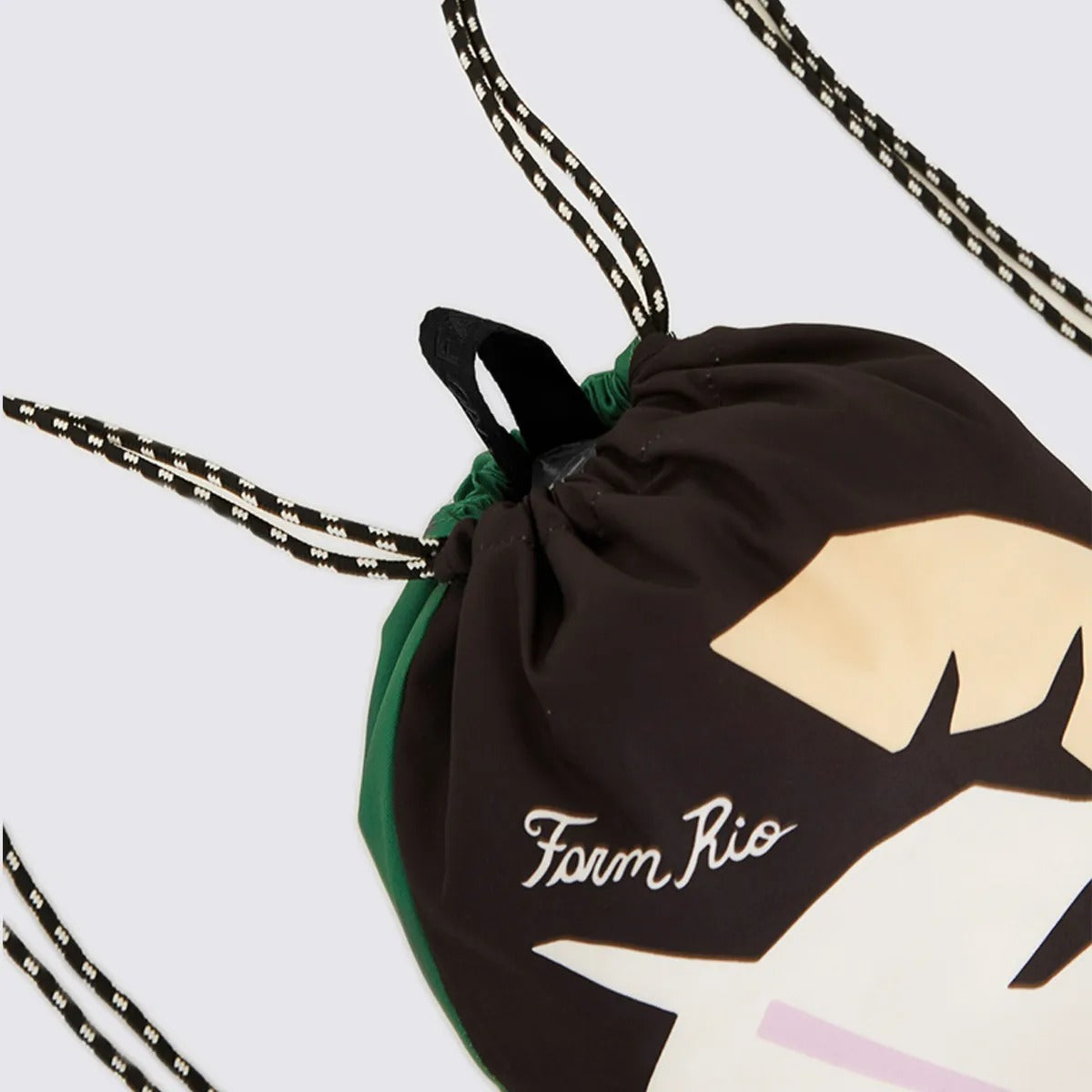 Bolsa Farm Praiana Lenço Brasil Multicolorido
