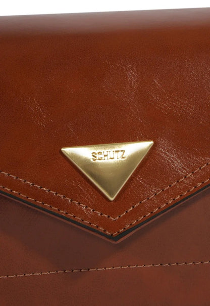 Bolsa Schutz Tiracolo Liese Pequena Marrom