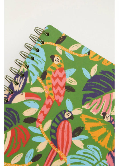 Caderno Universitário Farm Bosque Pássaros — foto 3