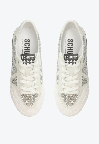 Tênis Schutz Glitter Prateado — foto 2
