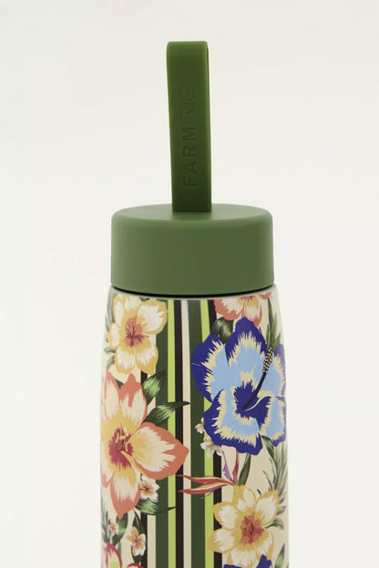 Garrafa Farm Que Sede 500ml Floral Tropical — foto 2