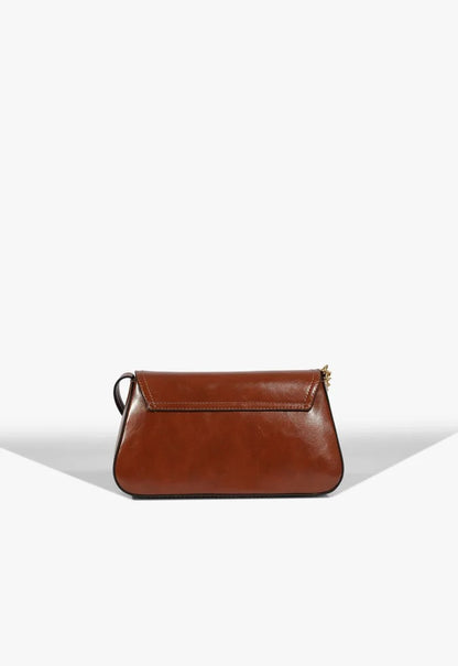 Bolsa Schutz Tiracolo Liese Pequena Marrom