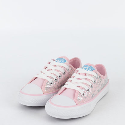 Tênis Converse Kids Chuck Taylor All Star Ox Shine Through