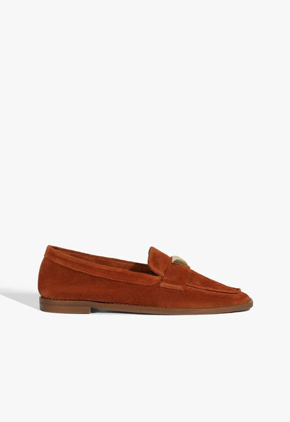 Mocassim Schutz Camurça Marrom